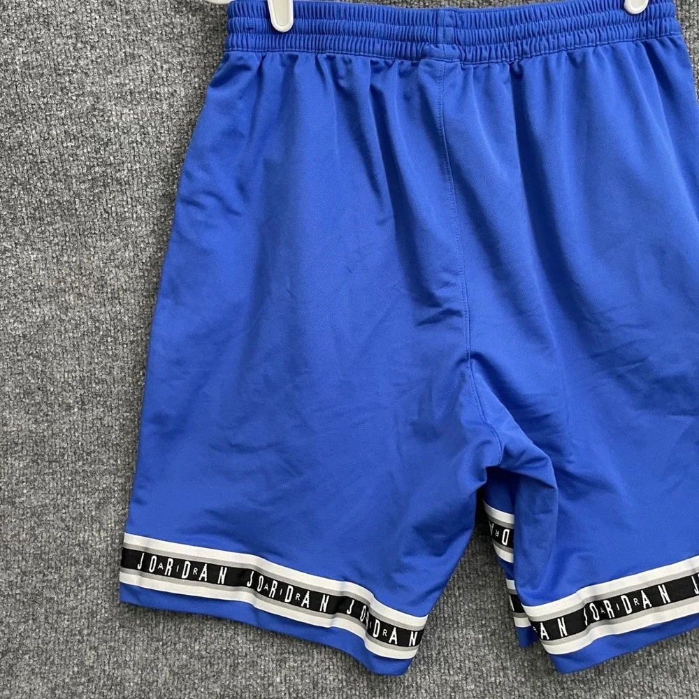 Air Jordan HBR Basketball Taping Shorts Mens Sz L AJ1108 405 Blue